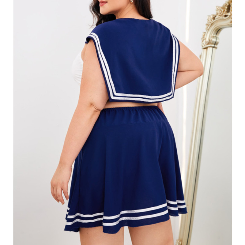 Vrouwelijke universiteit Cosplay Uniform Temptation 3 -delige fabrieksgroothandelsproductie